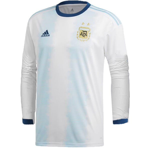 Camiseta Argentina Primera equipación ML 2019 Blanco Azul